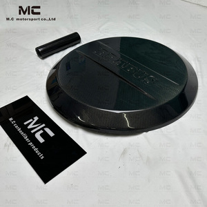 Housse de <span class=keywords><strong>pneu</strong></span> en fibre de carbone pour Mercedes Benz Classe G W463 W464 G63 Accessoires de couverture de roue de secours Housse de <span class=keywords><strong>pneu</strong></span> - Product Image 6