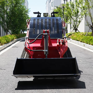 Chargeuse compacte sur pneus diesel 250 kg 300 kg 400 kg, <span class=keywords><strong>tracteur</strong></span> hydraulique 4x4, certifiée CE EPA - Product Image 5