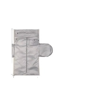 Sac de voyage en nylon blanc BSCI, best-seller, sac de sport et de week-end 2-en-1 avec compartiment à chaussures, idéal pour la gym et les voyages. - Product Image 3