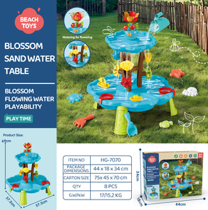 Divertido Juego de Juguetes de Playa para Niños, Incluye una Camioneta de Empuje y un Set Completo para Jugar en la Arena, Excavar y Construir Castillos de Arena - Product Image 3