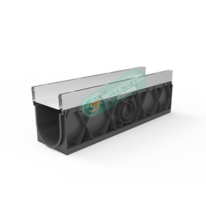 <span class=keywords><strong>Caniveau</strong></span> de drainage linéaire en <span class=keywords><strong>plastique</strong></span> HDPE écologique anti-colmatage pour terrasse de <span class=keywords><strong>piscine</strong></span> et balcon - Product Image 2
