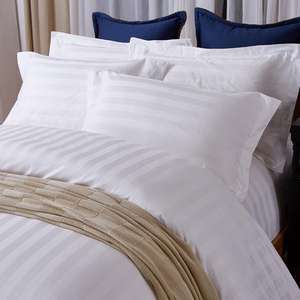 Tela de algodón <span class=keywords><strong>sanforizado</strong></span> <span class=keywords><strong>y</strong></span> <span class=keywords><strong>mercerizado</strong></span>, tela de lino para cama de hotel de alta calidad - Product Image 1