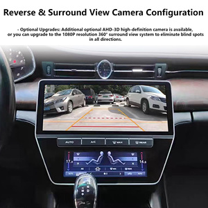 Penhui pour Maserati Quattroporte 2013-2020 lecteur <span class=keywords><strong>DVD</strong></span> de voiture Android avec écran AC 8.8 pouces écran de lecteur Radio son HIFi - Product Image 4