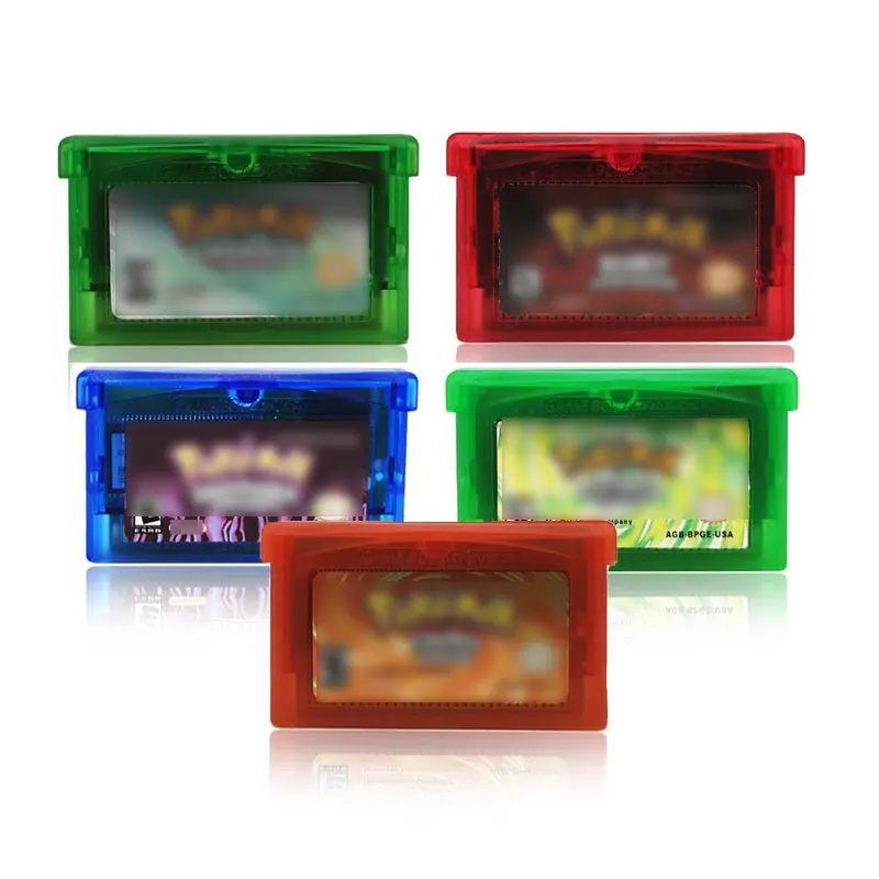 Nueva tarjeta de juego Gameboy Advance Series Cartucho de videojuegos Tarjeta de consola English Advance Classic Game Collection NDSL GB GBC GBM