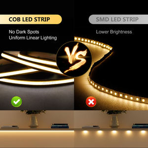 Bande LED COB CCT à découpe libre 24V 8mm 2700K à 6500K, lumière réglable - Product Image 5