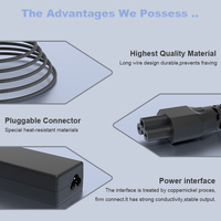 Cargador de CA para Portátil OEM de 50W 18A 2.7A 4.8*1.7mm, Adaptador de Corriente para Portátil HP 159224-001 163444-001, Fuente de Alimentación para Portátil