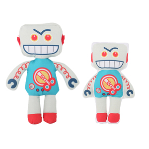 Jouets en peluche rétro pour chiens, style vintage, couineurs, plats 2D, jouets à mâcher en peluche 3D pour chiots, jouets interactifs durables pour animaux de compagnie, nouveauté - Product Image 2