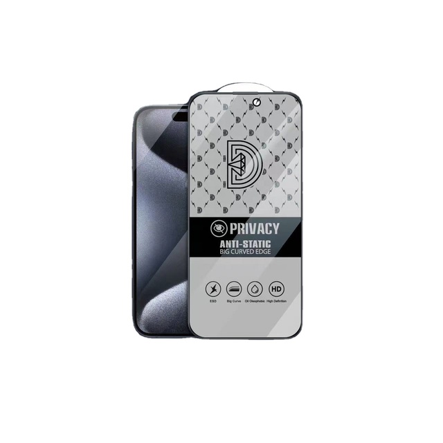 Diamond 0.33MM High Aluminum Tempered Glass 30 Degrees Anti-Peep Privacy Screen Protector for All Mobile Phone