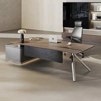 Meubles de bureau exécutifs modernes, écologiques, durables et simples -M-104, garantie 5 ans, utilisation commerciale, armoire de bureau en bois