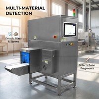 Prix de la machine de détection d'objets étrangers par rayons X pour l'industrie des conserves alimentaires, vente directe d'usine