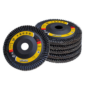 Sharp flat cloth <span class=keywords><strong>wheel</strong></span> 100 blade angle grinder emery cloth <span class=keywords><strong>wheel</strong></span> acciaio inossidabile lavorazione del legno pezzo abrasivo lucidatura foglia - Product Image 3