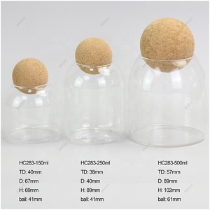 Hộp đựng nến trống cao cấp 250ml 500ml, lọ nến thủy tinh màu hổ phách trắng, nến thơm đậu nành, thủy tinh borosilicate có nắp cầu. - Product Image 6