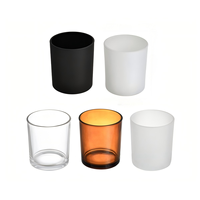 Diffuseur d'huiles essentielles en verre ambré noir mat givré de 50ml 100ml personnalisé bouteille de diffuseur de roseau ronde simple vide