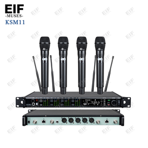 ระบบไมโครโฟนไร้สายแบบมือถือ 4 ช่อง AD4Q BETA87A KSM8/9/11 พร้อมตัวรับสัญญาณสำหรับร้องเพลง - Product Image 3