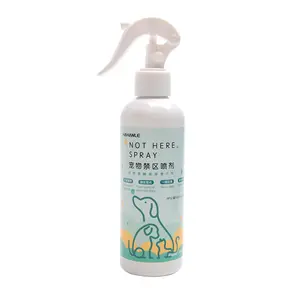 Vente en gros, nouveau spray sans zone pour animaux de compagnie, 250ml répulsif pour chats et chiens pour empêcher les chats et les chiens de se gratter