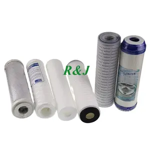 5 microns /10 microns Water filter cartridge Pleated filter cartridge PP melt-blown filter element