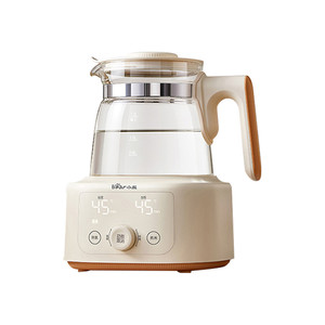 Calentador de Biberones Little Bear, Hervidor Eléctrico de Vidrio, 220V CA, Calentador de Agua para Fórmula de Bebé, Color Blanco Hueso - Product Image 5