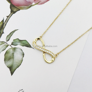 <span class=keywords><strong>Pendentif</strong></span> symbole Infinitys plaqué or 18 carats <span class=keywords><strong>pendentif</strong></span> en argent sterling 925 <span class=keywords><strong>pendentif</strong></span> en or colliers femmes bijoux fins forme personnalisée - Product Image 5