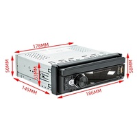 7 pouces 1Din écran rétractable autoradio lecteur MP5 CarPlay Android Auto Mirror Link transmetteur FM Bt autoradio