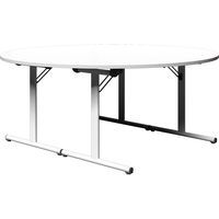 Table de formation pliable et empilable pour usine, université, salle de classe, salle de réunion multifonctionnelle