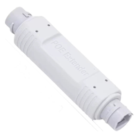 Extension PoE étanche 10/100Mbps 30W Transmission longue distance 1 en 1 jusqu'à 500M pour caméras IP extérieures