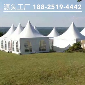 Carpa Tengcheng de tela Oxford para las cuatro estaciones, tipo extendido de gran espacio, para acampar al aire libre y en hoteles de campo. - Product Image 5