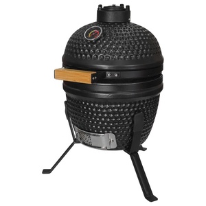 Barbecues portables SEB <span class=keywords><strong>KAMADO</strong></span> 13 pouces, noir mat, fumoir à œufs, barbecue au charbon de bois en céramique, <span class=keywords><strong>Kamado</strong></span> <span class=keywords><strong>Mini</strong></span> - Product Image 2