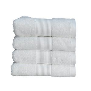 Ensemble de serviettes en coton personnalisables 200g+ en pur coton avec logo brodé, serviettes cadeaux pour promotion et cadeaux d'anniversaire - Product Image 3