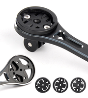 Support de fixation pour ordinateur de vélo ZOYOSPORTS en alliage d'aluminium, compatible avec les vélos de route et de gravier, support de lampe, support de montage adapté aux guidons de 31,8 mm