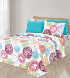 Chất lượng tốt 6-Piece Vinh Quang-nhà tấm Ga Trải Giường Vua Kích thước phẳng được trang bị tấm với túi sâu trong kho - Product Image 1