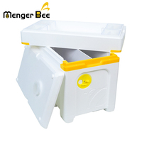 Nouvelle ruche isolée MengerBee Langstroth en mousse EPS, boîte de reproduction de reines, polystyrène expansé blanc, équipement d'apiculture