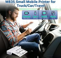 Printer Termal Phomemo M835 300dpi A4 Mini Nirkabel Mesin Pencetak A4 Portabel untuk Penggunaan Kantor dan Rumah