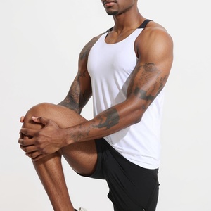 Camiseta sin Mangas de Algodón de Calidad 2026 para Hombre, Chaleco Deportivo con Logotipo Personalizado, para Fitness - Product Image 1