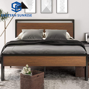 Прочная металлическая кровать для дома, размер Twin - Product Image 6