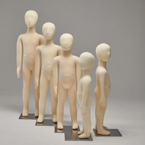 مانيكان أطفال لكامل الجسم، دمية عرض للأطفال من الفوم قابلة للتعديل ومرنة، تناسب الأطفال من عمر 1-15 سنة - Product Image 2