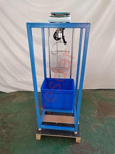 Banc de pesée à flotteur avec réservoir d'eau en option, balance électronique et panier métallique - Product Image 6