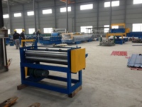 Machine de découpe de bobines de tôle d'acier galvanisé, ligne de refendage de métal, marque PLC XHH, épaisseur 0,5-2,0 mm, 8-10 m/min