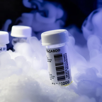 Flacon Biobanques Chaîne Barcode Auto-Adhésif Vinyle Tubes Diagnostic Température Étiquettes Froid Cryogénique Étiquettes Résistant À L'huile Durable