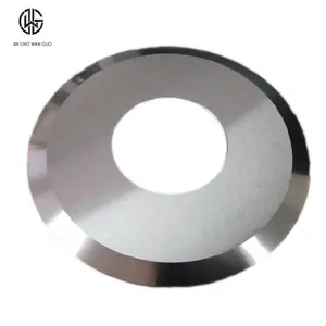Round rotary metal slit slitter slitting machine carbide bearing paper cutting pet sheet coil cutter blade circular blades