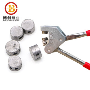 Пломба охранная BCM301 из чистого свинца с проволокой - Product Image 1