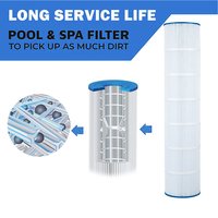 Gran cantidad de herramientas y accesorios para piscinas a la venta Reemplazo del cartucho de filtro limpio para piscinas y spas