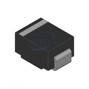 DIODE SCHOTTKY 20V 2A SMB Electronic Components Suppliers Single Diodes DO-214AA, SMB SS22T3G BOM IC In Stock - Product Image 1