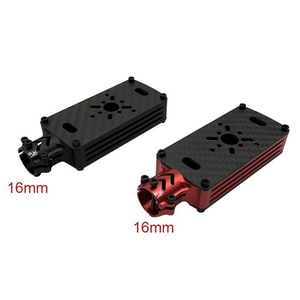 Support de fixation en alliage d'aluminium pour moteur de drone RJXHOBBY 16 mm, connecteur de tube en carbone, base de montage - Product Image 2