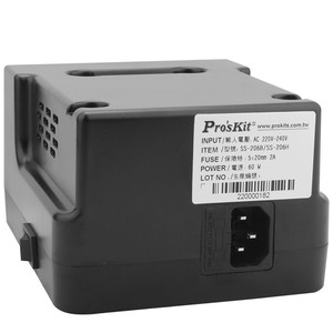 โปรคิท SS-206 สถานีบัดกรีแบบเทอร์โมสแตติกแบบอะนาล็อก 110V-240V ปลายกรวย สำหรับงานเชื่อมทั่วไป - Product Image 2