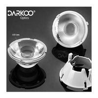 Lentille optique Led Darkoo Lentille Type 3535 Lentilles Lumière Cob Composants de gros Optique 36 15Degee pour décoration linéaire Led Optique Len