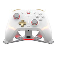 Manette de jeu sans fil Gamesir Cyclone 2, manette de jeu tri-mode, RGB, gyroscope 6 axes avec station de charge pour PC, Android, Switch
