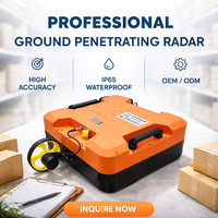 Radar à pénétration de sol (GPR) haute résolution 200 MHz pour l'inspection souterraine non destructive et la détection géologique professionnelle