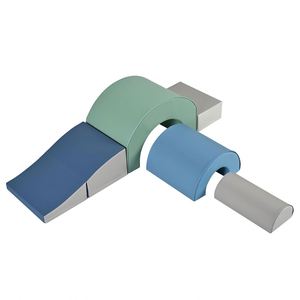Ensemble de jeux d'intérieur personnalisé pour tout-petits, fabriqué en Indonésie, blocs d'escalade en mousse arc-en-ciel pour bébés - Product Image 1
