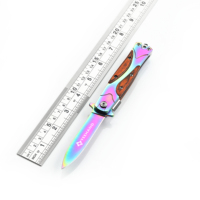 Couteau pliant tactique Yeehand OEM personnalisé avec lame en acier 3cr13 et manche en titane