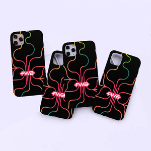 <span class=keywords><strong>Precio</strong></span> de fábrica Soft Black UV TPU Phone Case Impresión de logotipo para <span class=keywords><strong>Iphone</strong></span> 17 17pro 17pro Max 17Air - Product Image 2